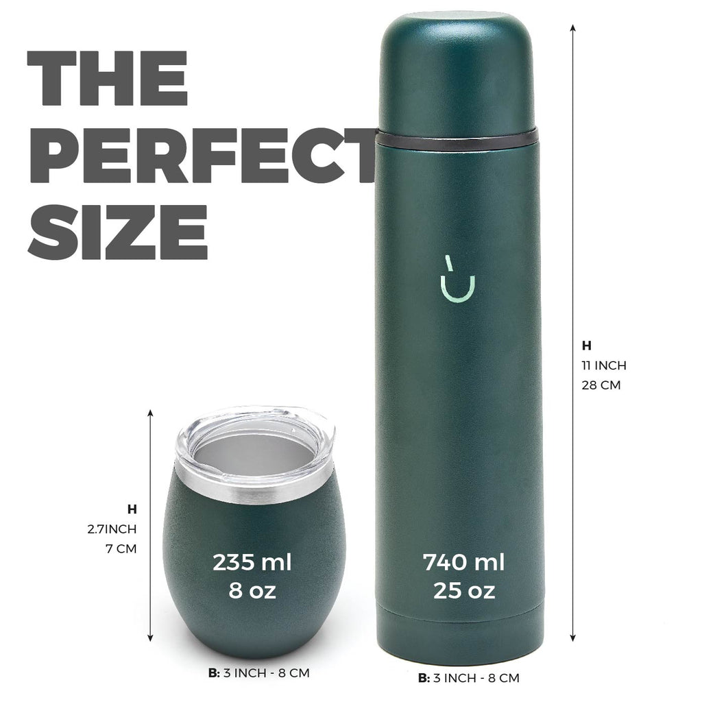 Premium Stainless Steel Yerba Mate Kit (Green)