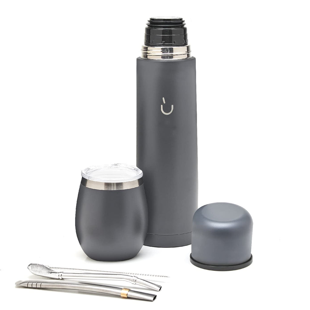 Premium Stainless Steel Yerba Mate Kit (Grey)