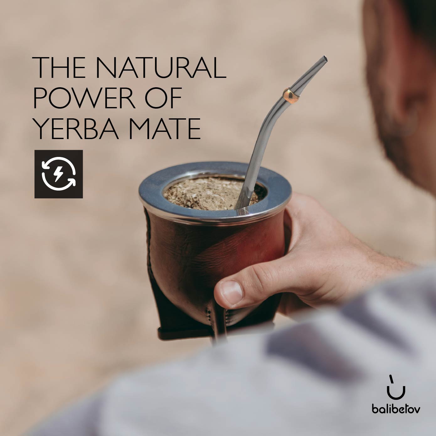The Vaqueta Yerba Mate Gourd Set (Brown)