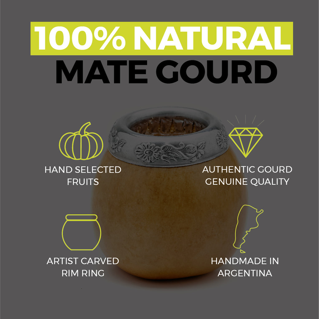 The Traditional Calabash Yerba Mate Gourd (Suela)