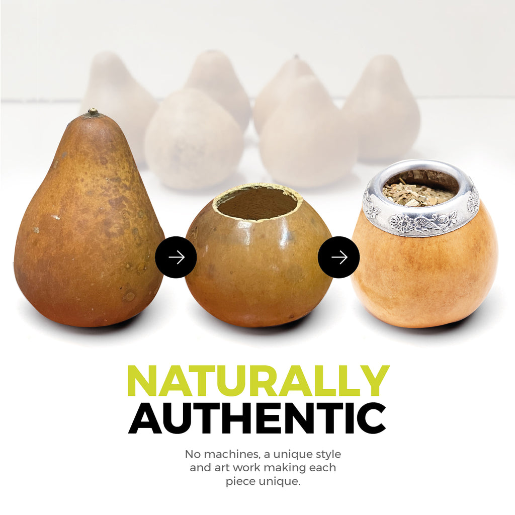 The Traditional Calabash Yerba Mate Gourd (Suela)