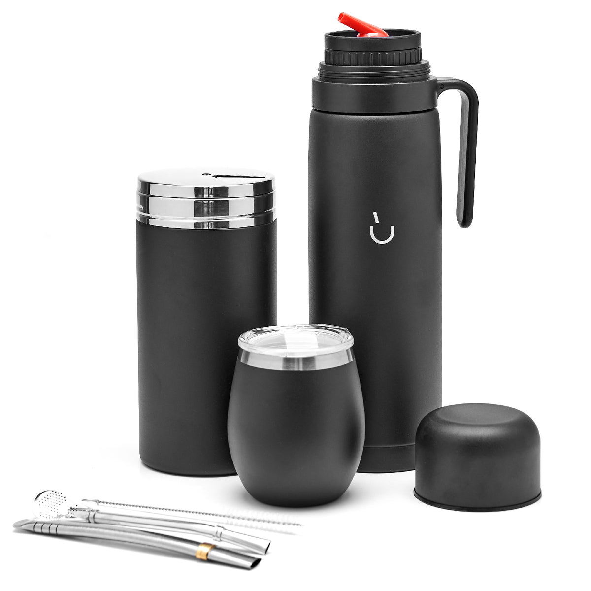 Small Thermal Yerba Mate Cup Natural Look Mate Stainless Steel