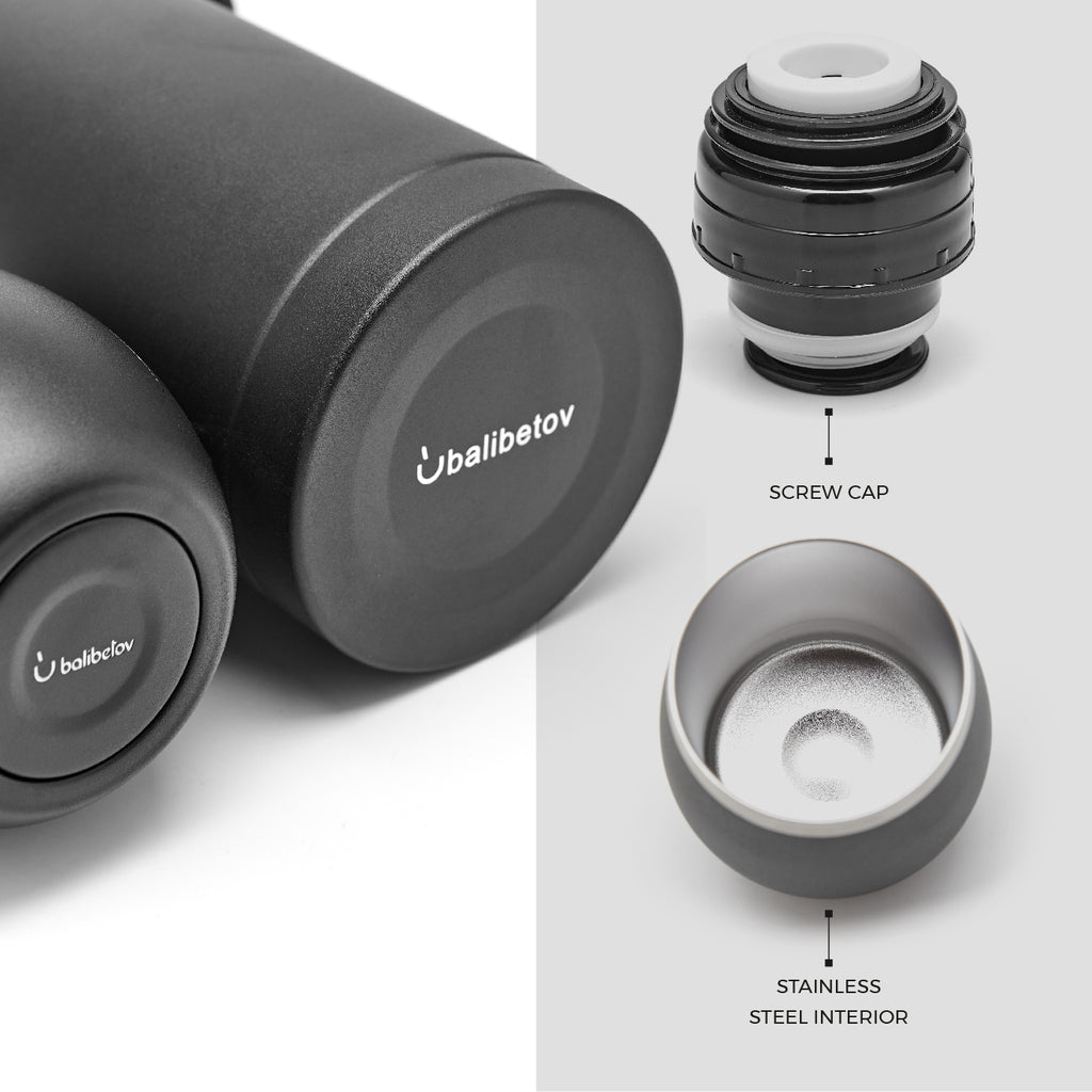 Premium Stainless Steel Yerba Mate Kit (Black)