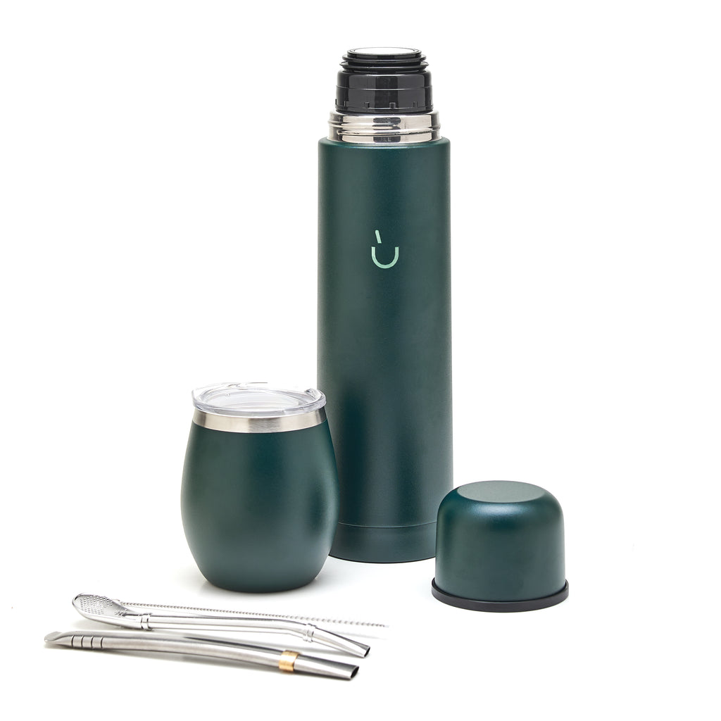 Premium Stainless Steel Yerba Mate Kit (Green)