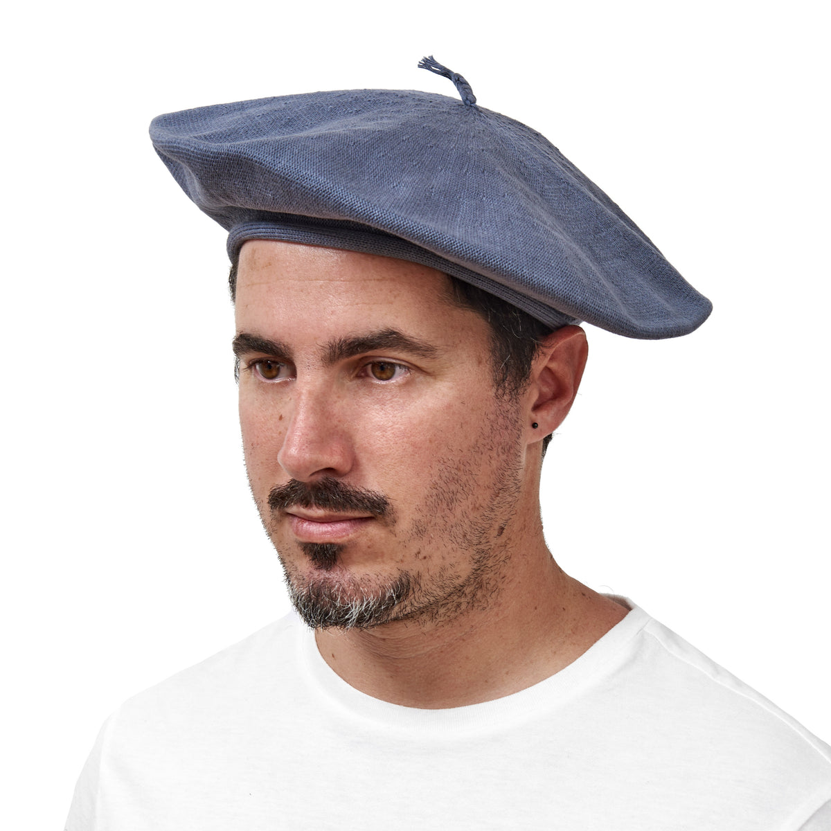Gaucho Baret Traditioneel Traditionele Gaucho Baret - Handgeweven Katoen, Gemaakt In Argentinië (Bordeaux, One Size) Unisex Hoed Accessoire