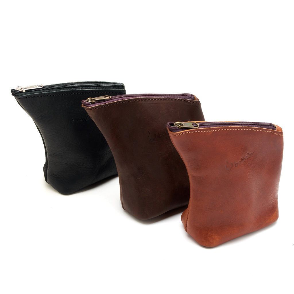 Genuine Leather Yerba Mate Container - Yerba Bag (Suela)