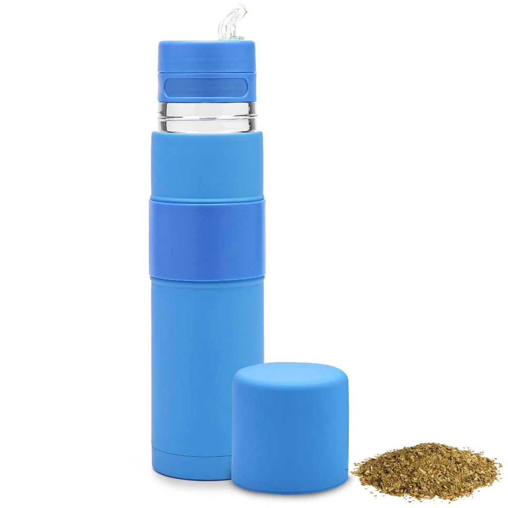 The Automate  - Thermo, Mate Cup and Bombilla All in One (Blue)