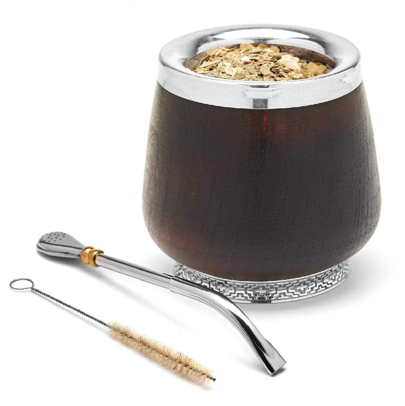 PREMIUM COLLECTION - The Chaco Wooden Mate Gourd Set