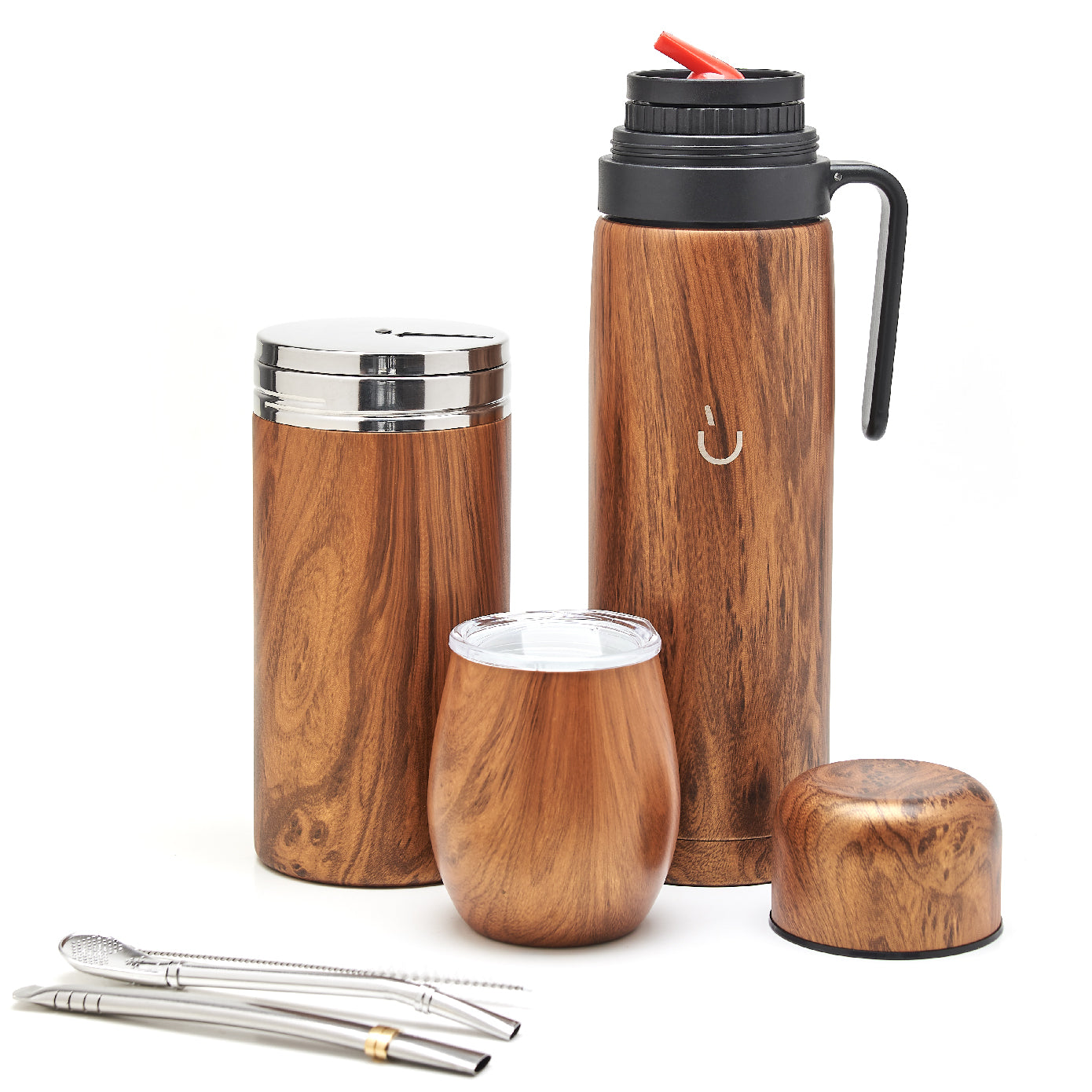 Superior Stainless Steel Yerba Mate Kit (Wood)