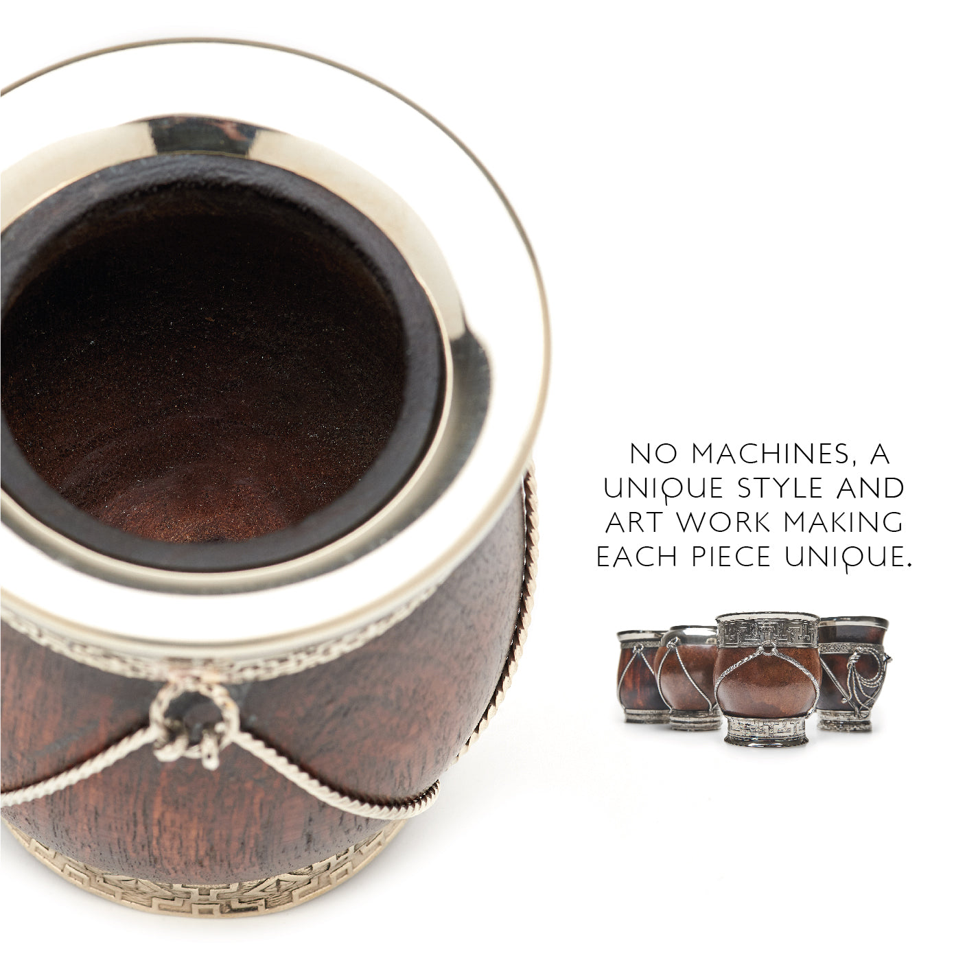 PREMIUM COLLECTION - The Patagonia Wooden Mate Gourd Set