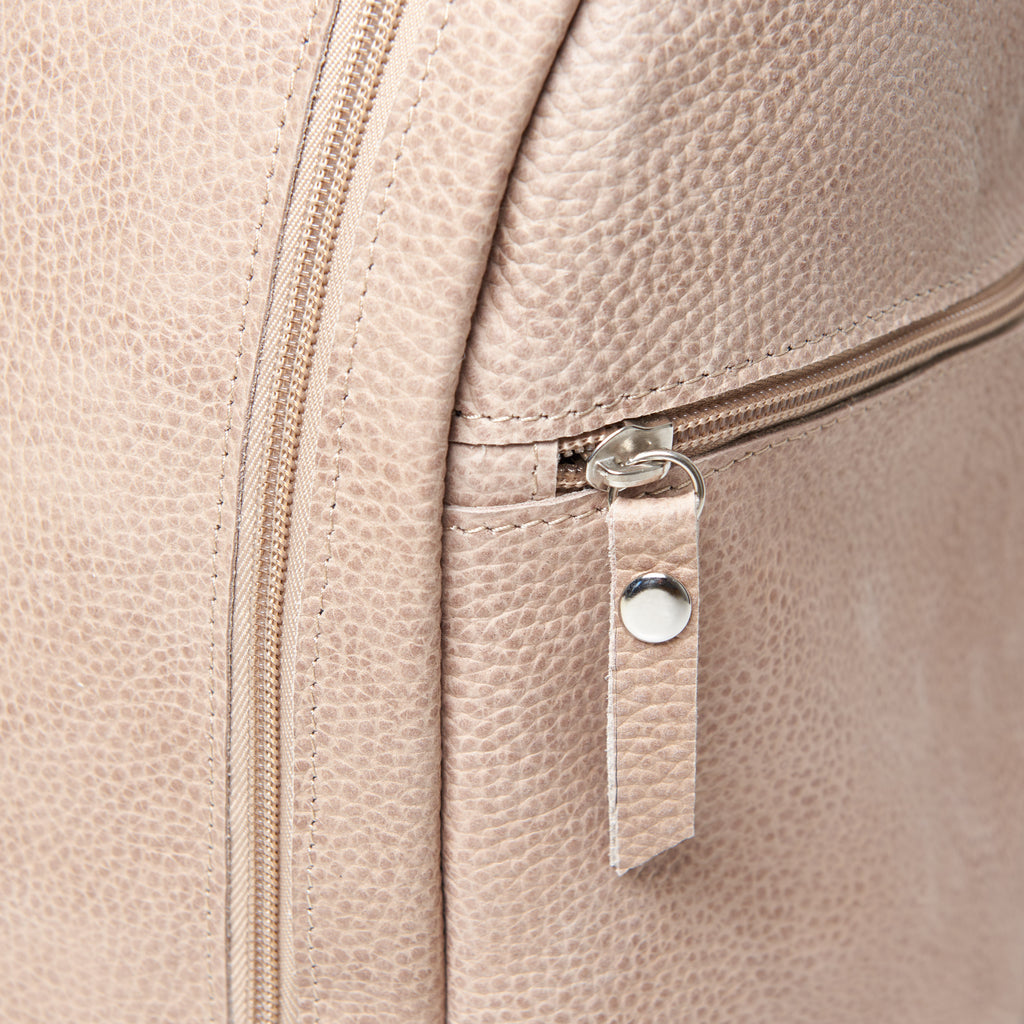 The Salta Matera Bag - Handmade With Genuine Leather (Cream)