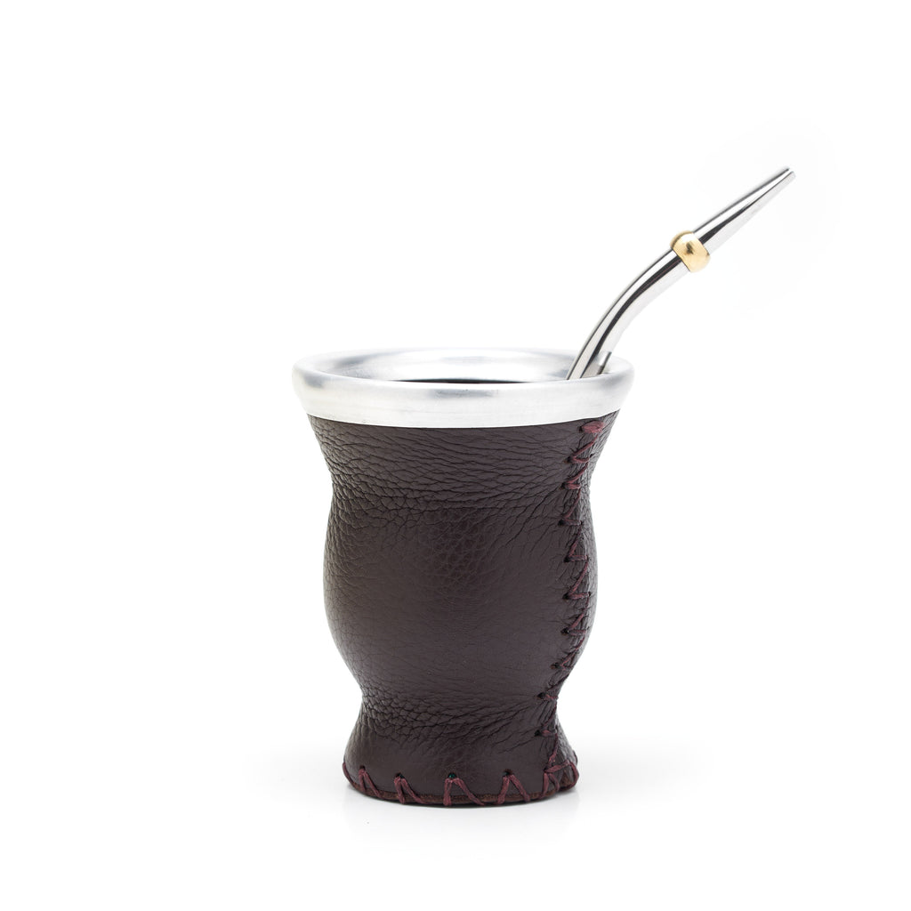 Leather & Glass Brown - 1