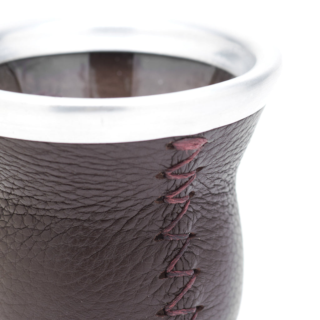 Leather & Glass Brown - 3