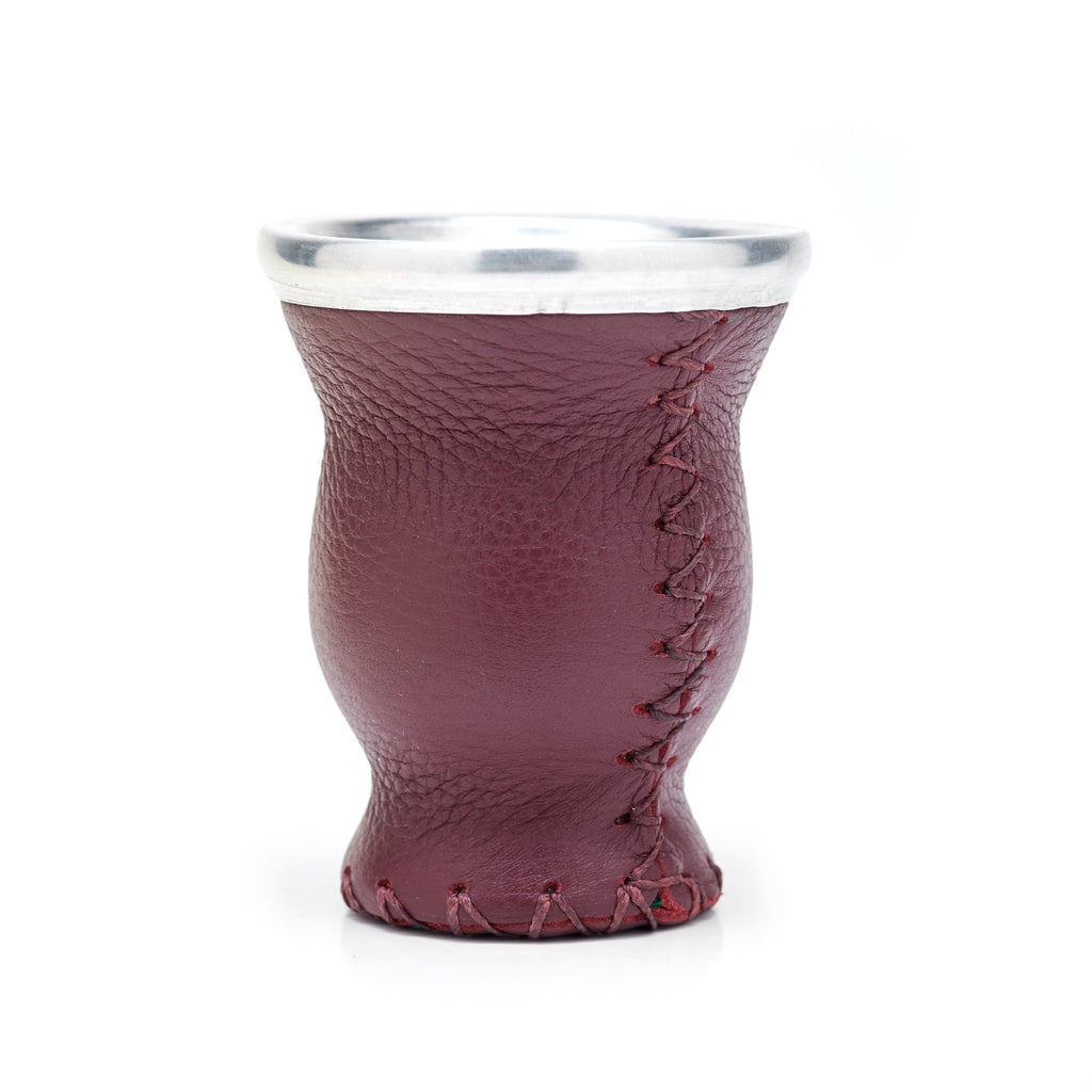Leather & Glass Burgundy - 2