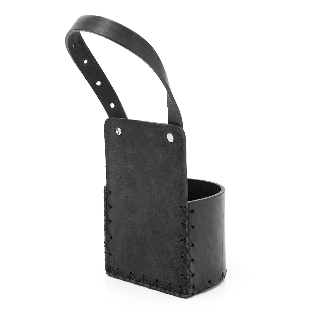 The Car Matera Bag - Handmade With Genuine Leather (Black)