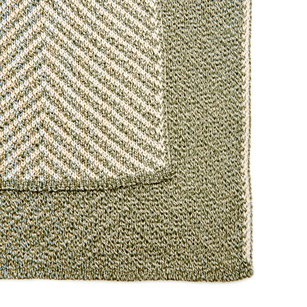 Ruana Cape with Line Design Pure Cotton I Unisex (Multiple Colors Available)