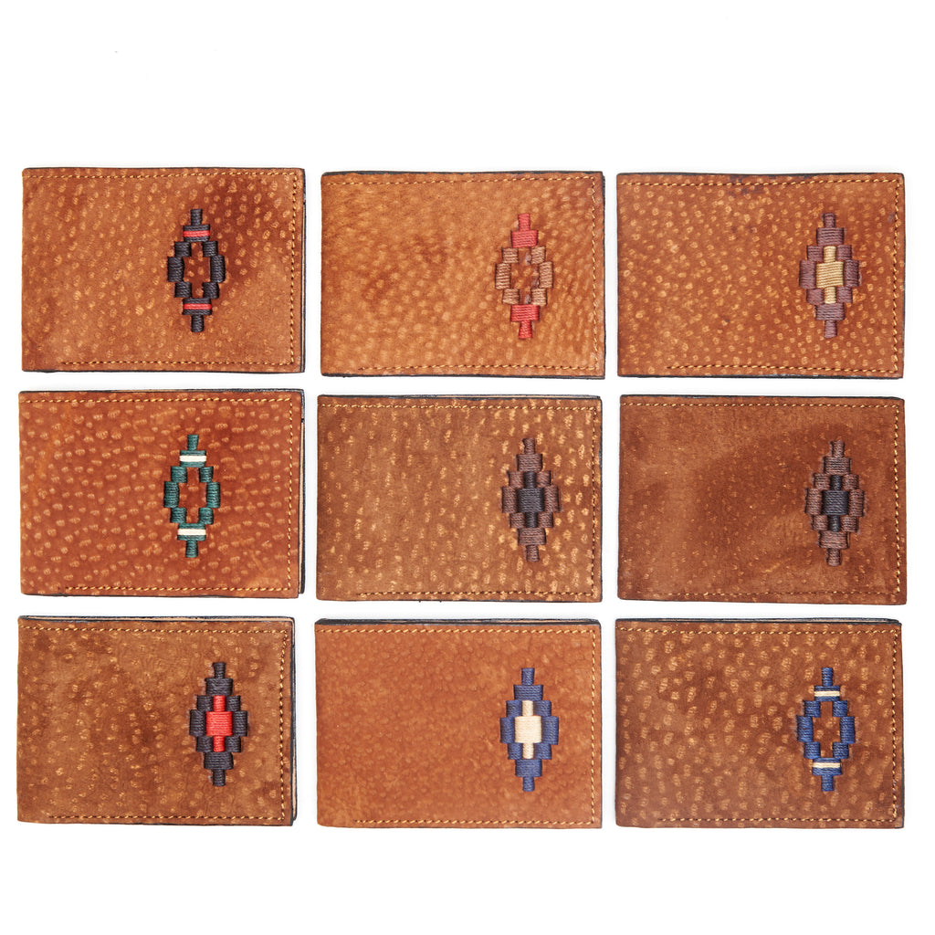 Leather Wallet Hand Made in Argentina I Guarda Pampa Design