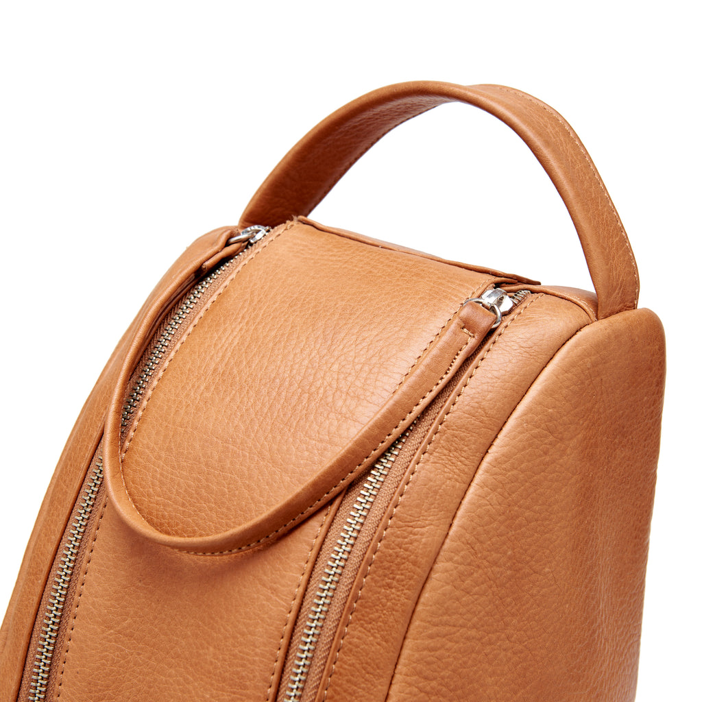 The Salta Matera Bag - Handmade With Genuine Leather (Beige)