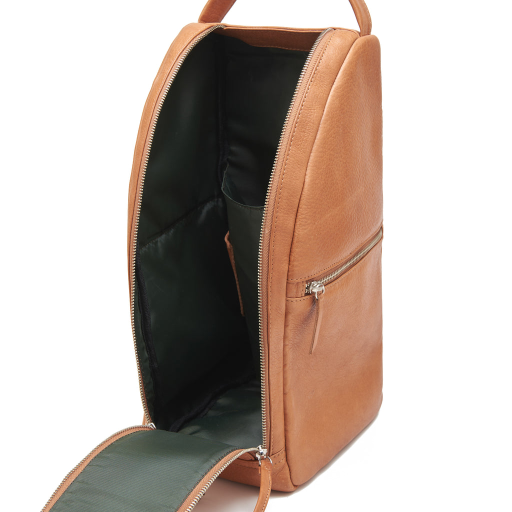 The Salta Matera Bag - Handmade With Genuine Leather (Beige)