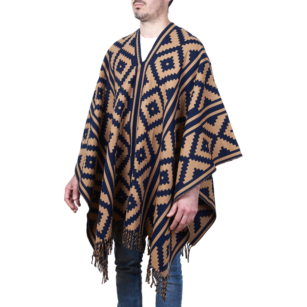 Gaucho Poncho I Reversible for Men & Women I Handmade in Argentina