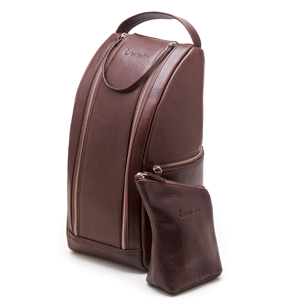 The Salta Matera Bag - Handmade With Genuine Leather - Yerbera Inlcuded