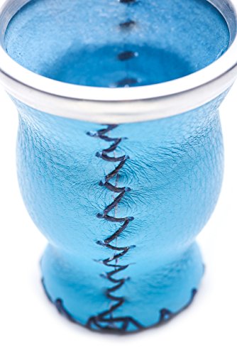 Leather & Glass Light Blue - 2