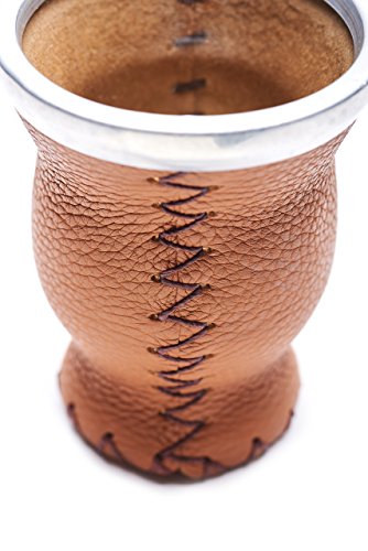 Leather & Glass Light Brown - 2