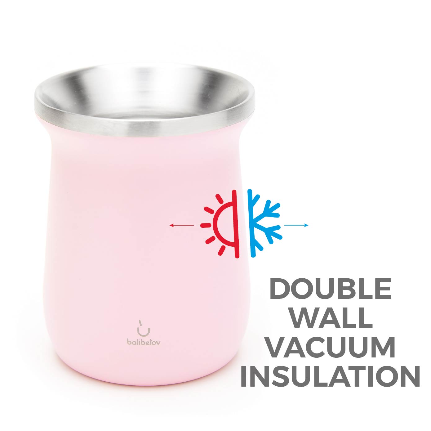 Elegante Stainless Steel Yerba Mate Gourd Set (Pink)