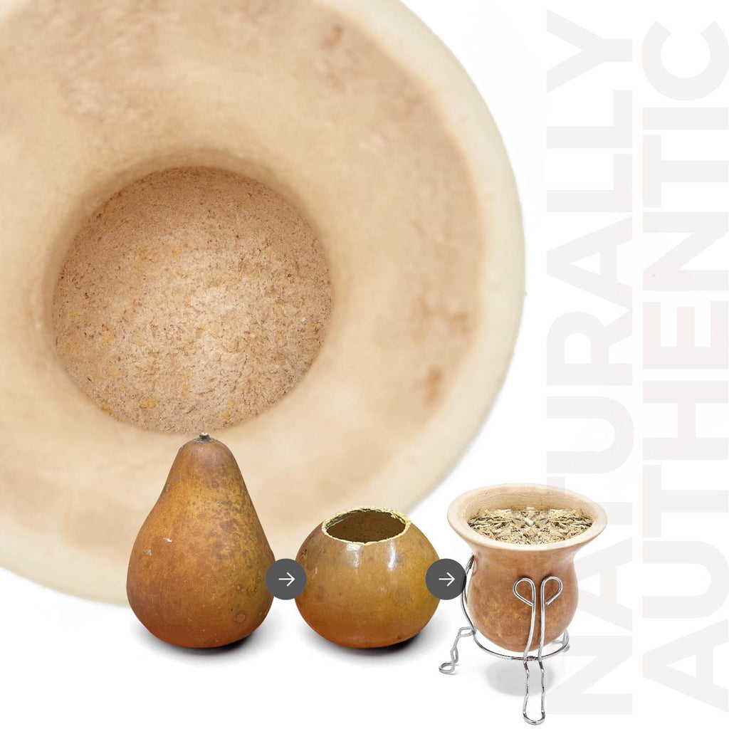 The Formosa Calabash Yerba Mate Gourd Set -  Aluminum Base 02