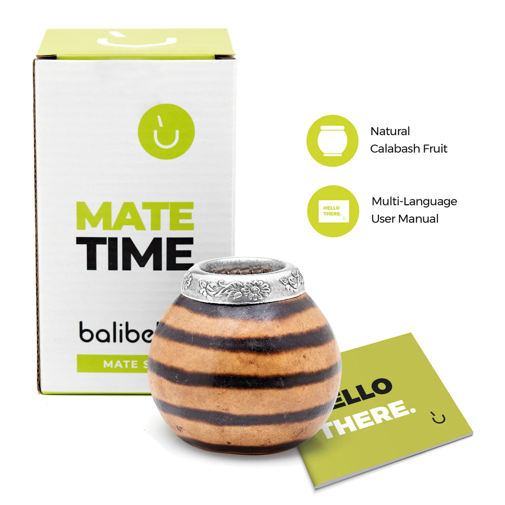 The Traditional Calabash Yerba Mate Gourd (Natural 01)