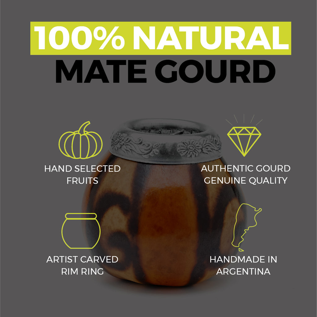 The Traditional Calabash Yerba Mate Gourd (Natural 02)