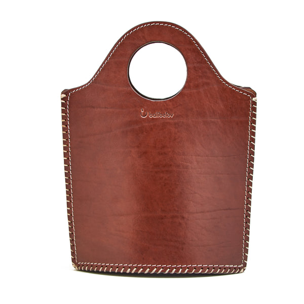 The Carry Matera Bag - Handmade with Genuine Leather (Brown)