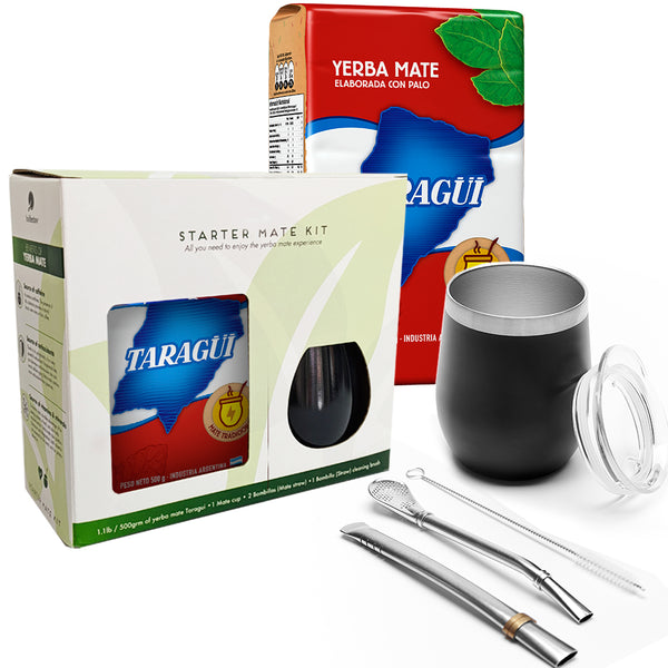 Premium Starter Yerba Mate Kit  - Balibetov & Taragui Partnership