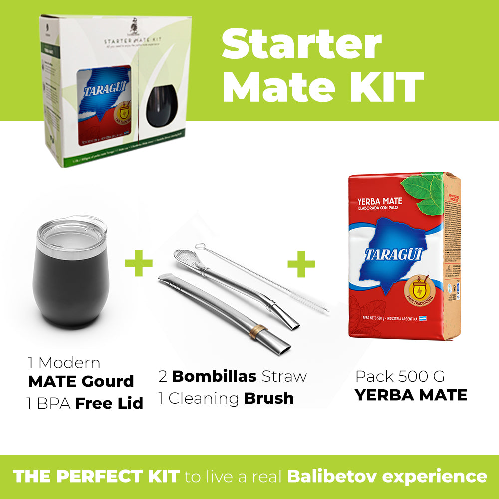 Premium Starter Yerba Mate Kit - Balibetov & Taragui Partnerschaft